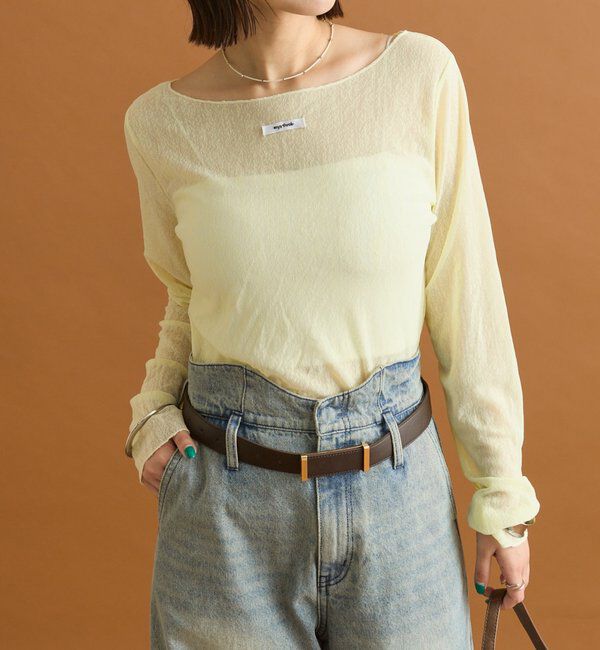  「シアースラブロングTシャツ」|Tシャツ・カットソー|