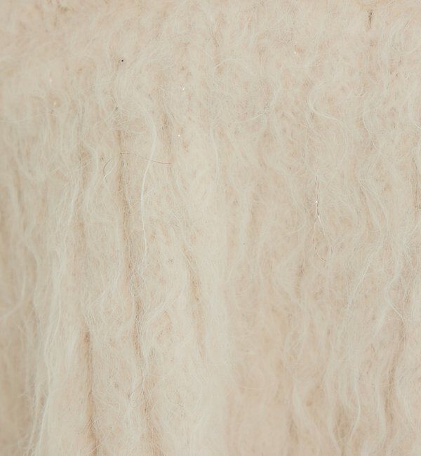  「シャギーニット ペプラムベスト」|ニット・セーター|