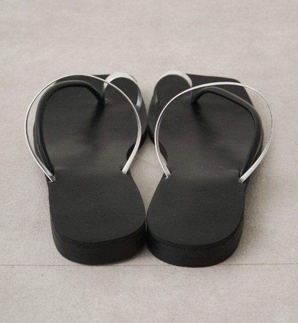  「【GALENA/ガレナ】メタルラインフラットサンダル」|サンダル|