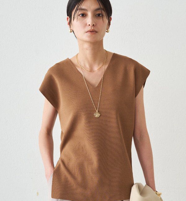  「2WAYツヤニット」|ニット・セーター|