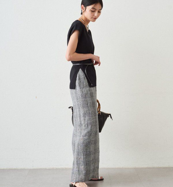  「2WAYツヤニット」|ニット・セーター|