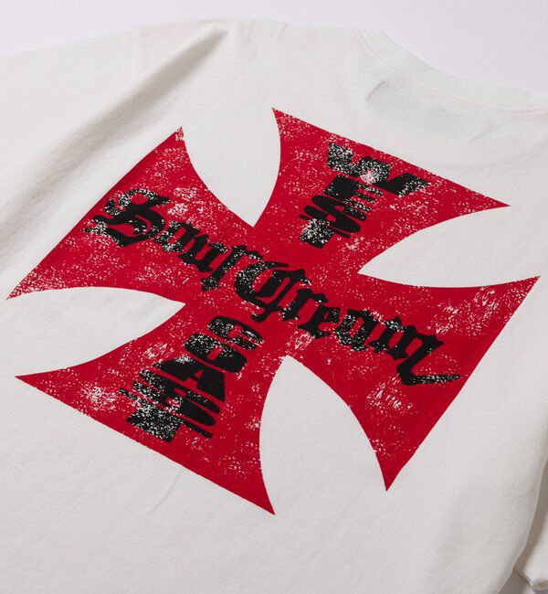  「SourcreamクロスバックプリントTEE」|Tシャツ・カットソー|