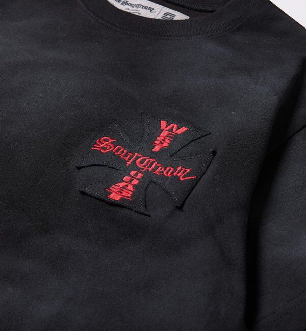  「SourcreamクロスバックプリントTEE」|Tシャツ・カットソー|