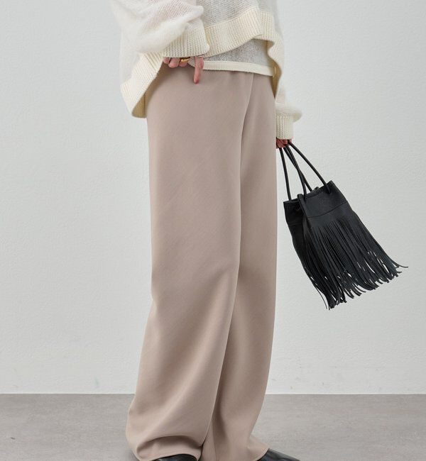  「ダブルクロスワイドパンツ」|チノ|