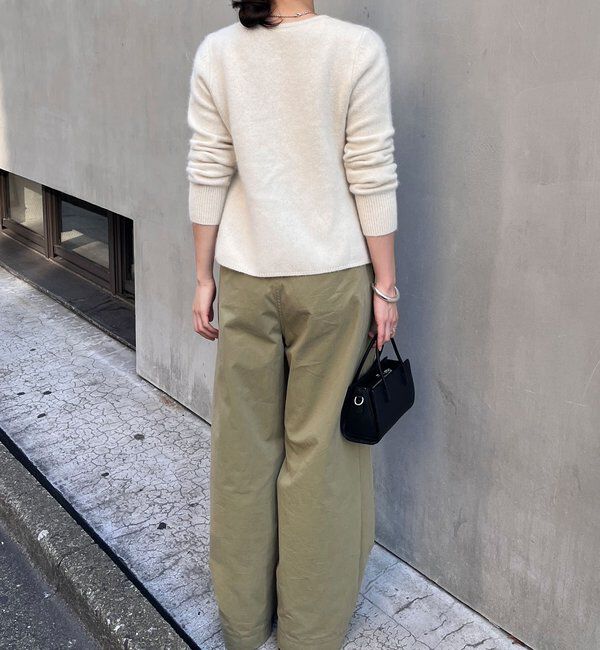  「ラクーンペプラムカーディガン」|カーディガン|