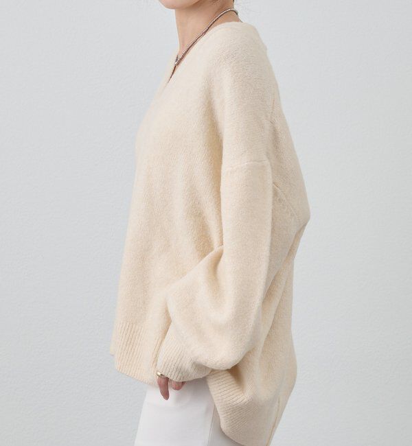  「【@kanako_ikiコラボカラー】【全骨格キレイ見え】ウェーブネックニット」|ニット・セーター|