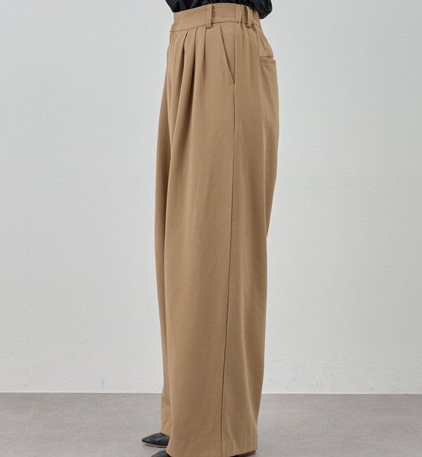  「【インフルエンサー＠tsuru00コラボ】3タックスラックスパンツ」|チノ|