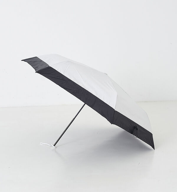 collex「【a.s.s.a】ブラック切替晴雨兼用折畳傘 HEAT DOWN PARASOL」|傘|