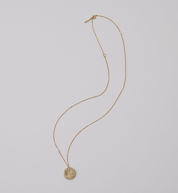 collex「【Ljud/ユード】アカンサスメダルネックレス」|ネックレス|