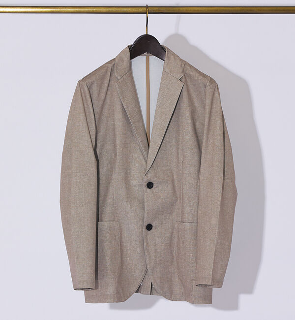 ABAHOUSE「【Air Hole Stretch / セットアップ対応】メッシュジャケット /」|テーラードジャケット|モカ