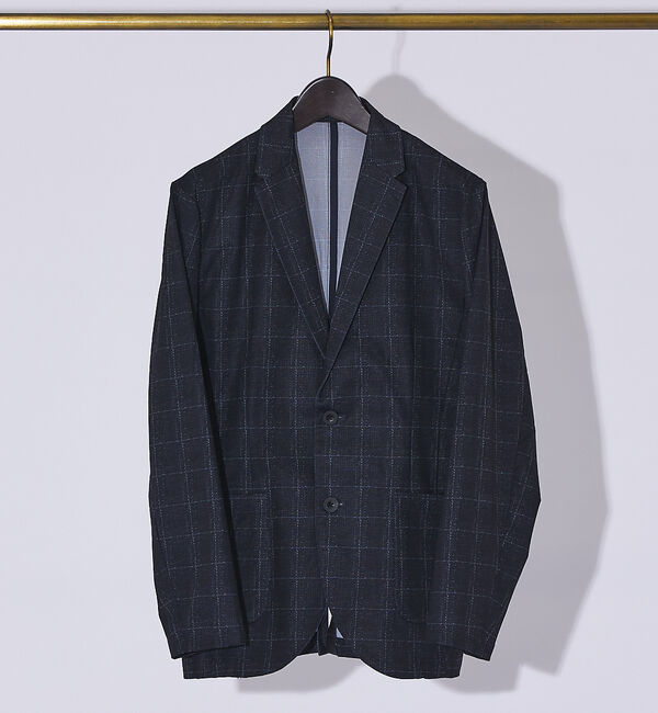 ABAHOUSE「【Air Hole Stretch / セットアップ対応】メッシュジャケット /」|テーラードジャケット|