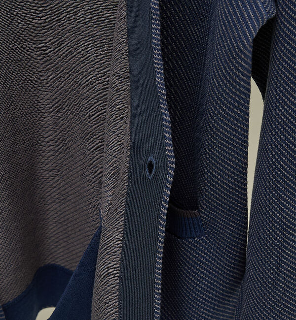 ABAHOUSE「バイアスジャガード 1ボタン カーディガン」|カーディガン|