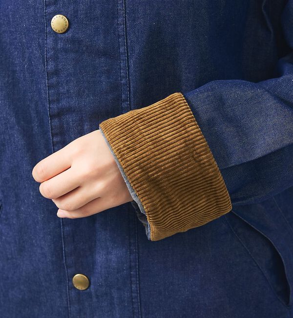 ABAHOUSE「【BARBOUR / バブアー】TRANSPORT DENIM / トランスポー」|ブルゾン・スタジャン|