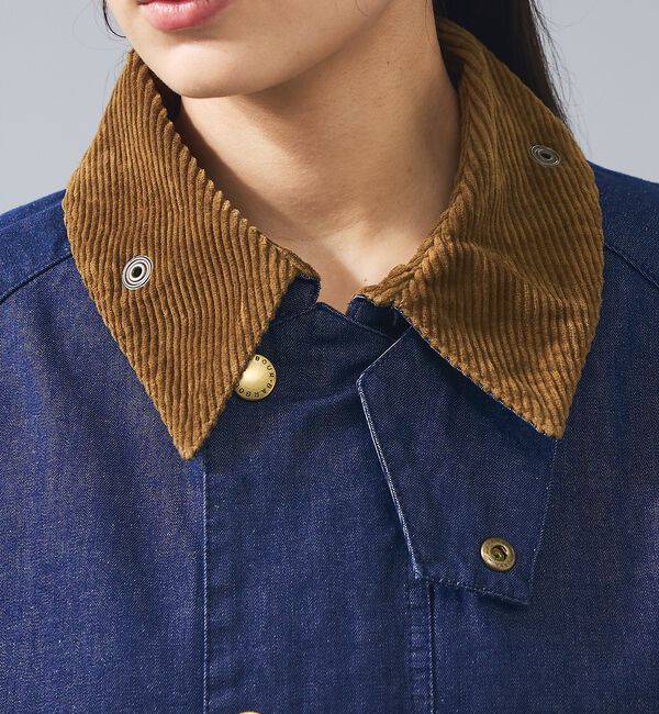 ABAHOUSE「【BARBOUR / バブアー】TRANSPORT DENIM / トランスポー」|ブルゾン・スタジャン|