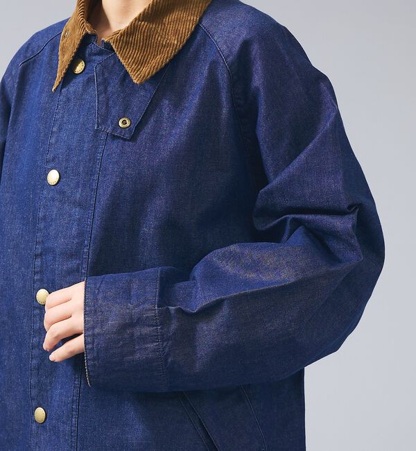 ABAHOUSE「【BARBOUR / バブアー】TRANSPORT DENIM / トランスポー」|ブルゾン・スタジャン|