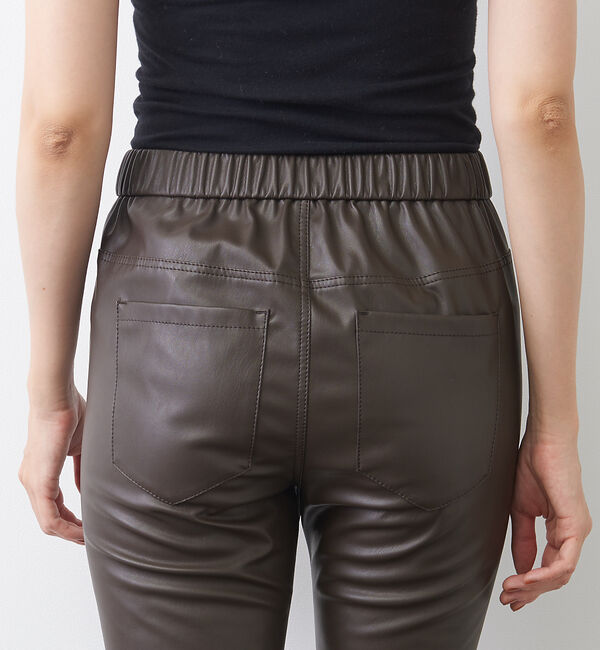 Rouge vif「フェイクレザースキニーパンツ」|その他|