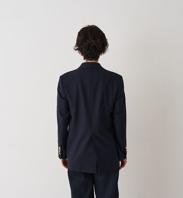 Rouge vif「メンズライクダブルジャケット」|テーラードジャケット|