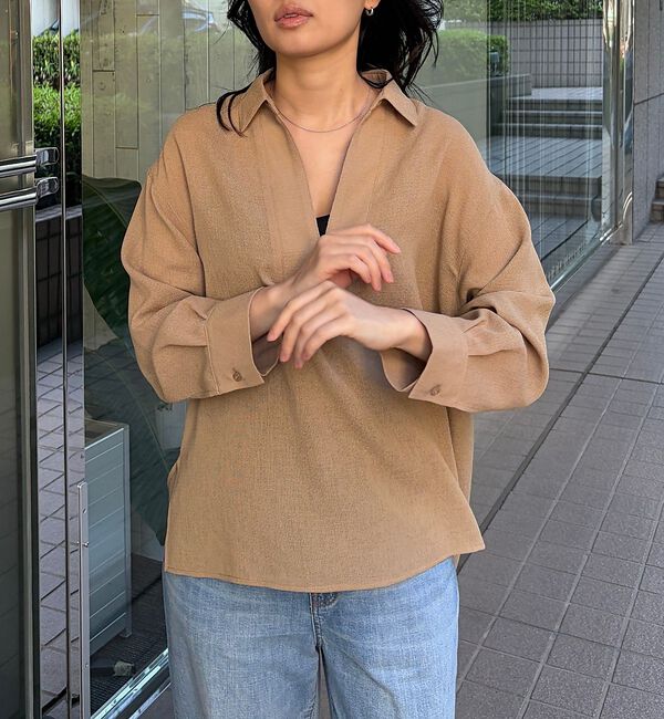 Rouge vif「ヴィンテージメッシュプルオーバー/シャツ/ブラウス」|シャツ・ブラウス|