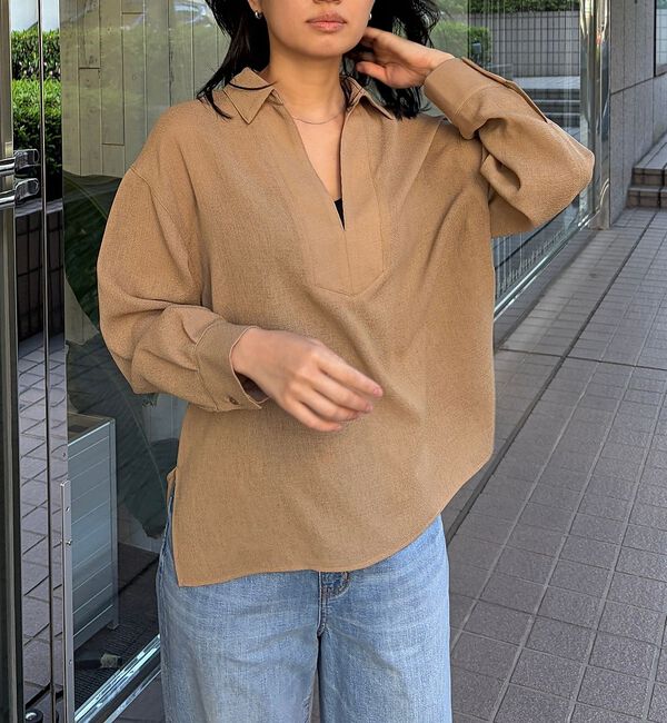 Rouge vif「ヴィンテージメッシュプルオーバー/シャツ/ブラウス」|シャツ・ブラウス|