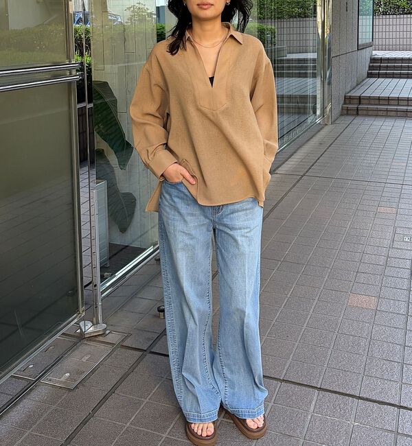 Rouge vif「ヴィンテージメッシュプルオーバー/シャツ/ブラウス」|シャツ・ブラウス|