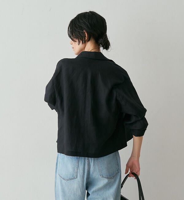 qualite「リネンショートジャケット【予約】」|その他|