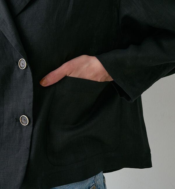 qualite「リネンショートジャケット【予約】」|その他|