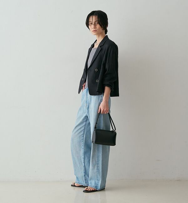 qualite「リネンショートジャケット【予約】」|その他|