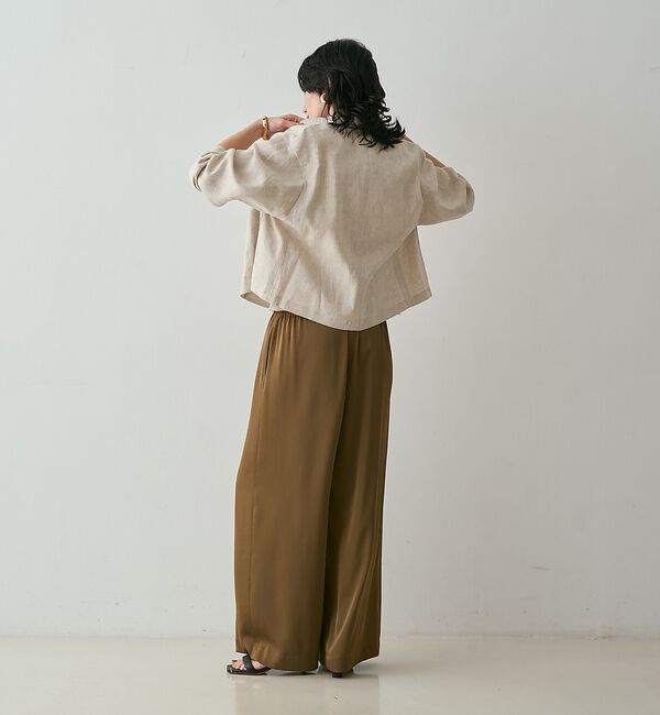 qualite「リネンショートジャケット【予約】」|その他|