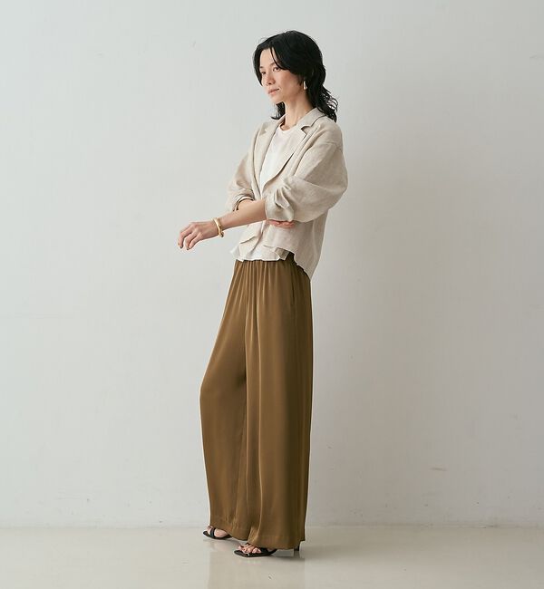 qualite「リネンショートジャケット【予約】」|その他|