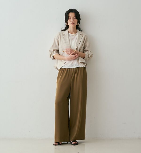 qualite「リネンショートジャケット【予約】」|その他|