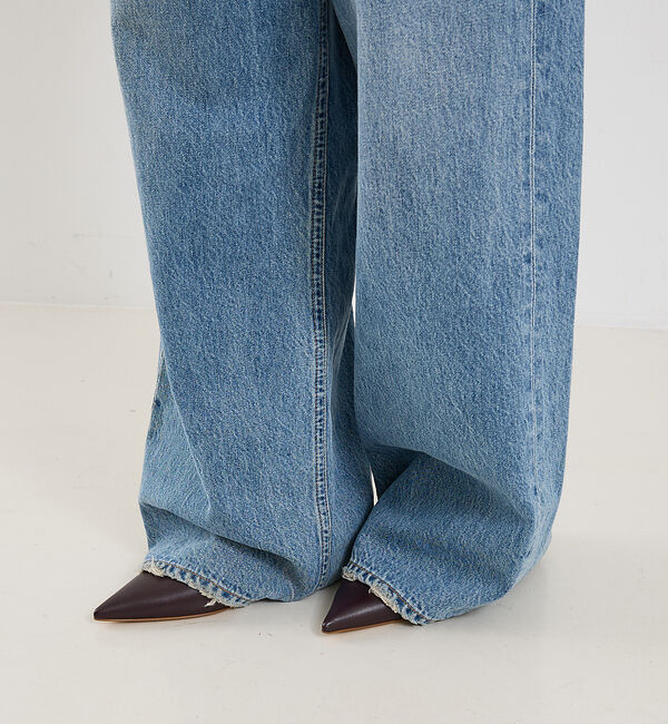 The Store by C' 「【AGOLDE】VANA FOLD JEAN PETITE 28"／フォールドデ」|デニム|