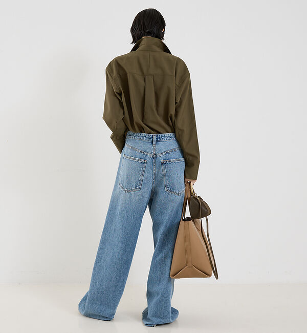 The Store by C' 「【AGOLDE】VANA FOLD JEAN PETITE 28"／フォールドデ」|デニム|