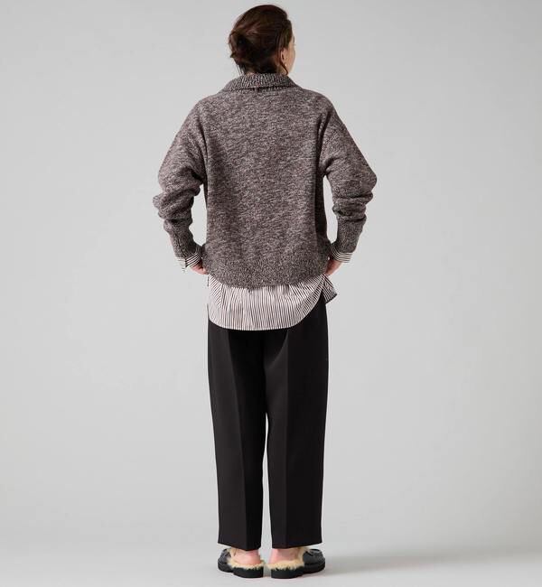 Liesse「ハーフジップニット」|ニット・セーター|