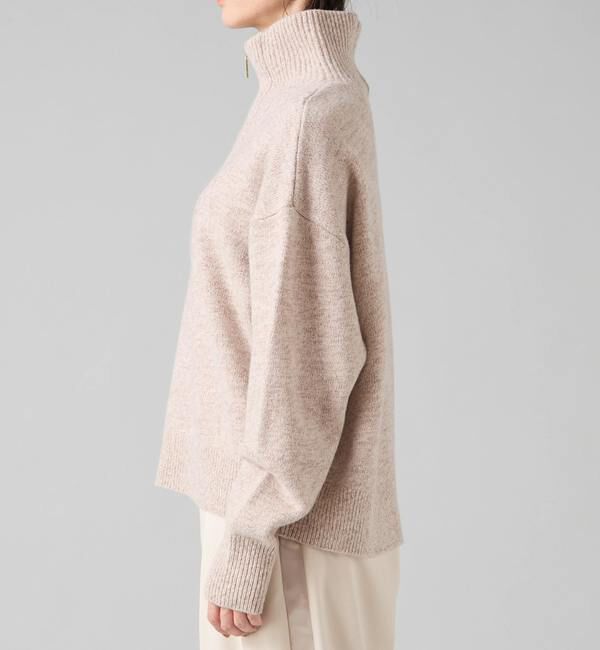 Liesse「ハーフジップニット」|ニット・セーター|