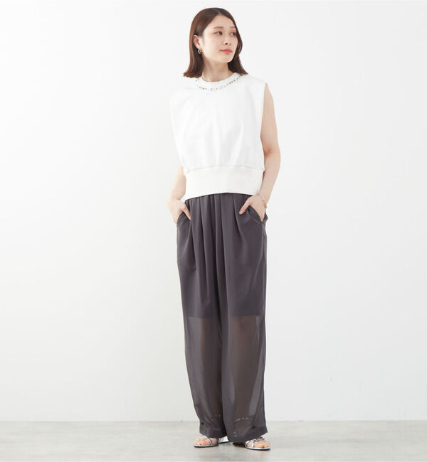 Soffitto「ウエストオールゴムシアーパンツ」|その他|