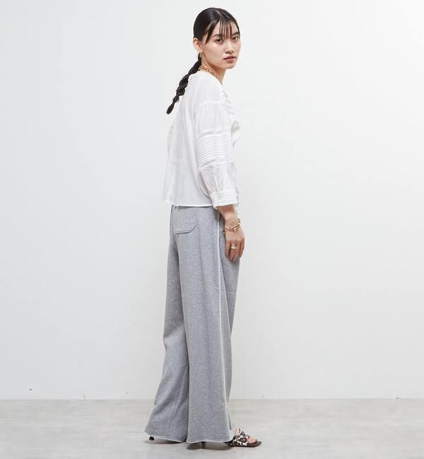 Soffitto「インド綿ピンタックブラウス」|シャツ・ブラウス|