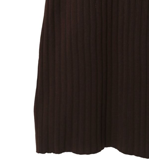 SOFFITTO「ウール混ランダムリブワンピース」|ワンピース|