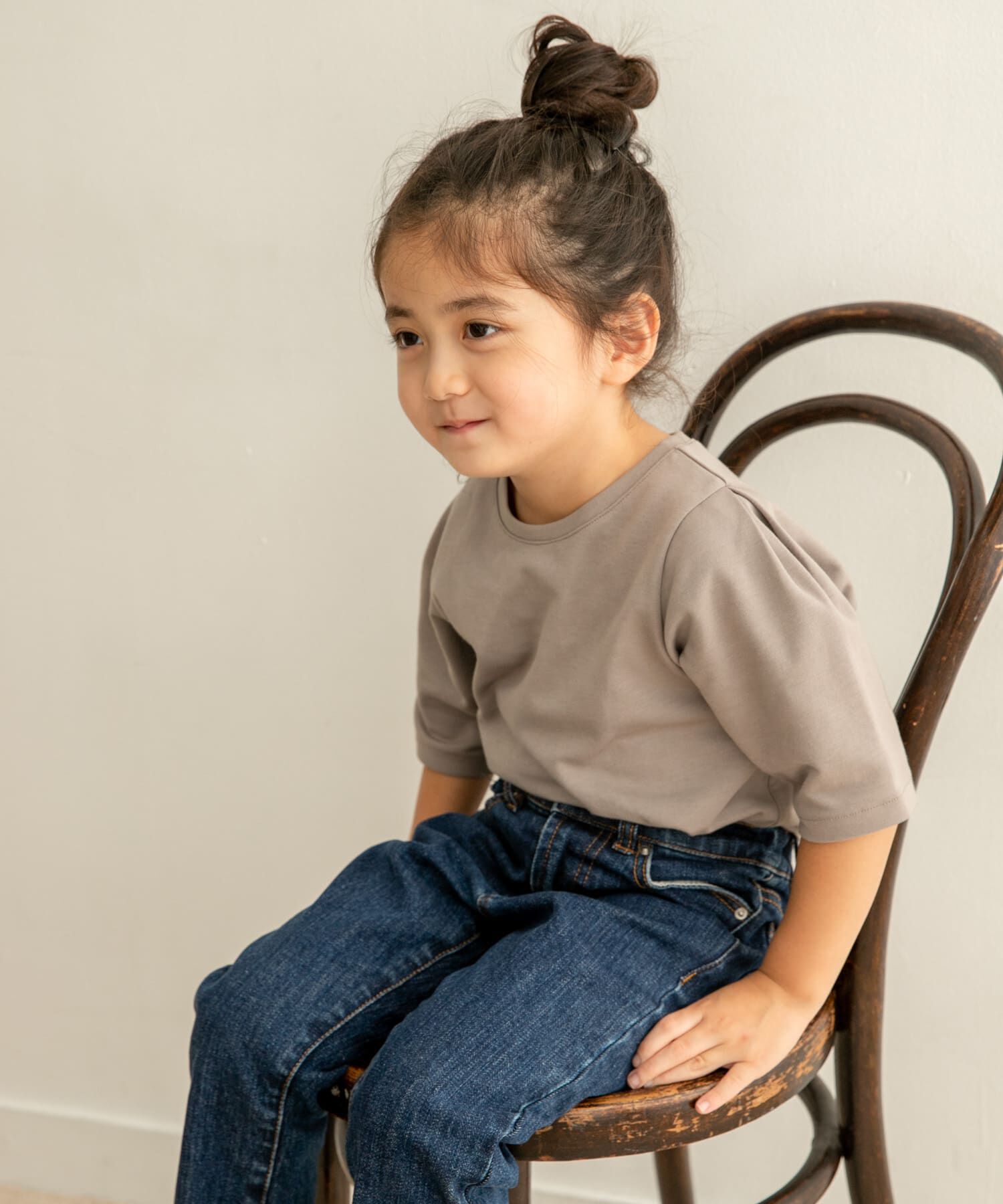 URBAN RESEARCH DOORS「『親子リンク』タックバルーンスリーブTシャツ(KIDS)」|その他|