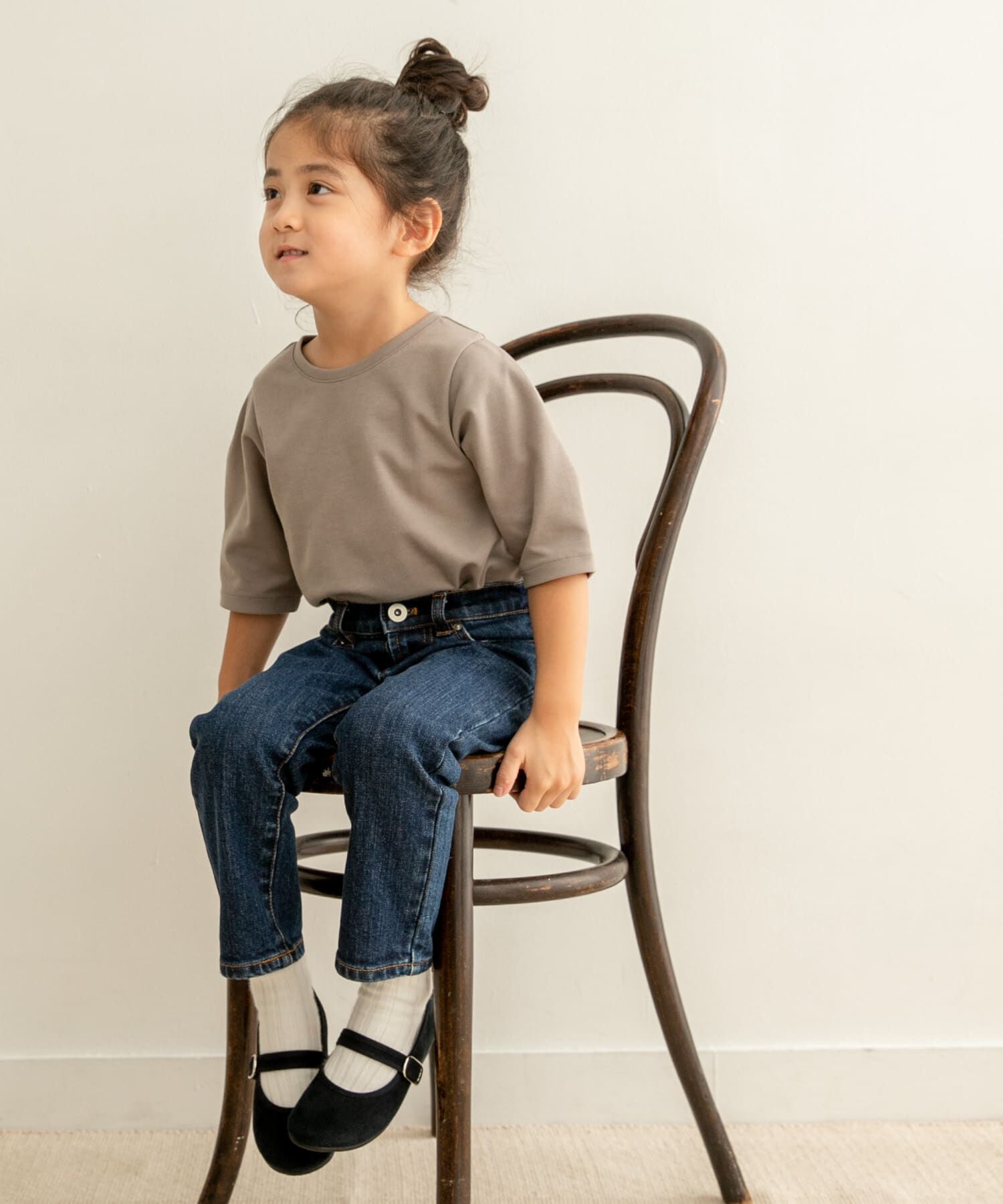 URBAN RESEARCH DOORS「『親子リンク』タックバルーンスリーブTシャツ(KIDS)」|その他|
