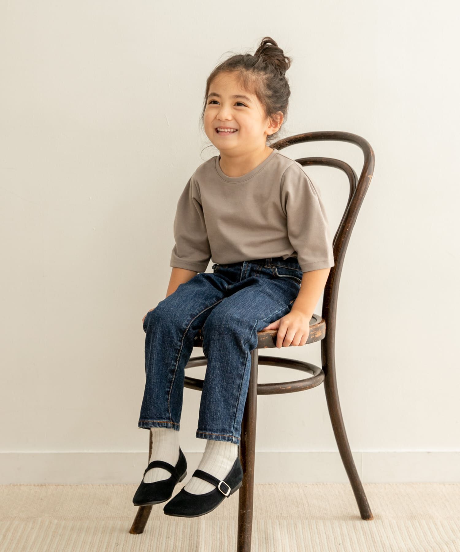 URBAN RESEARCH DOORS「『親子リンク』タックバルーンスリーブTシャツ(KIDS)」|その他|