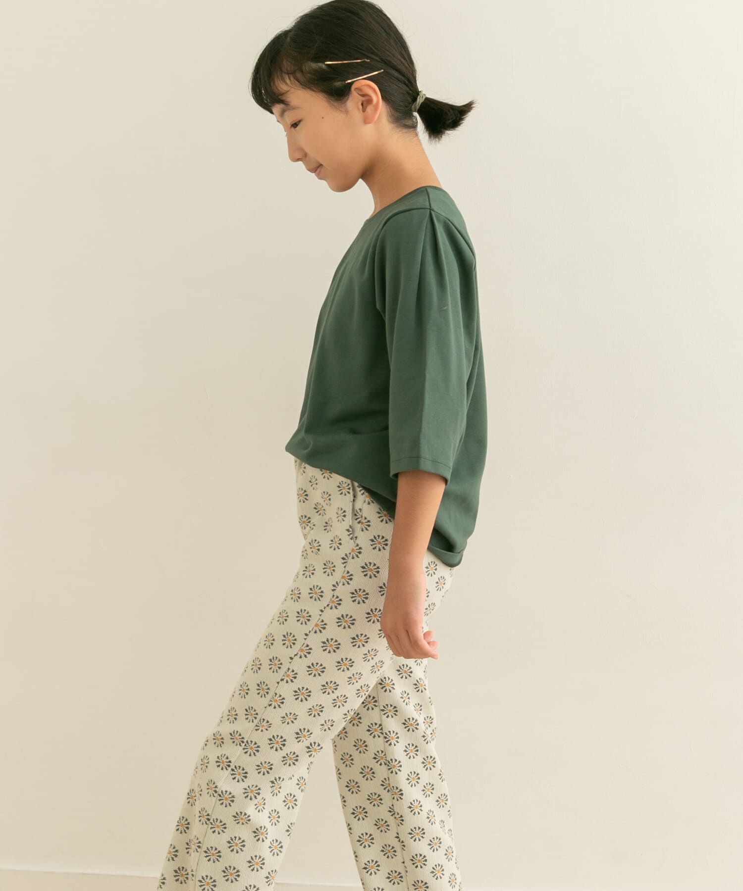 URBAN RESEARCH DOORS「『親子リンク』タックバルーンスリーブTシャツ(KIDS)」|その他|