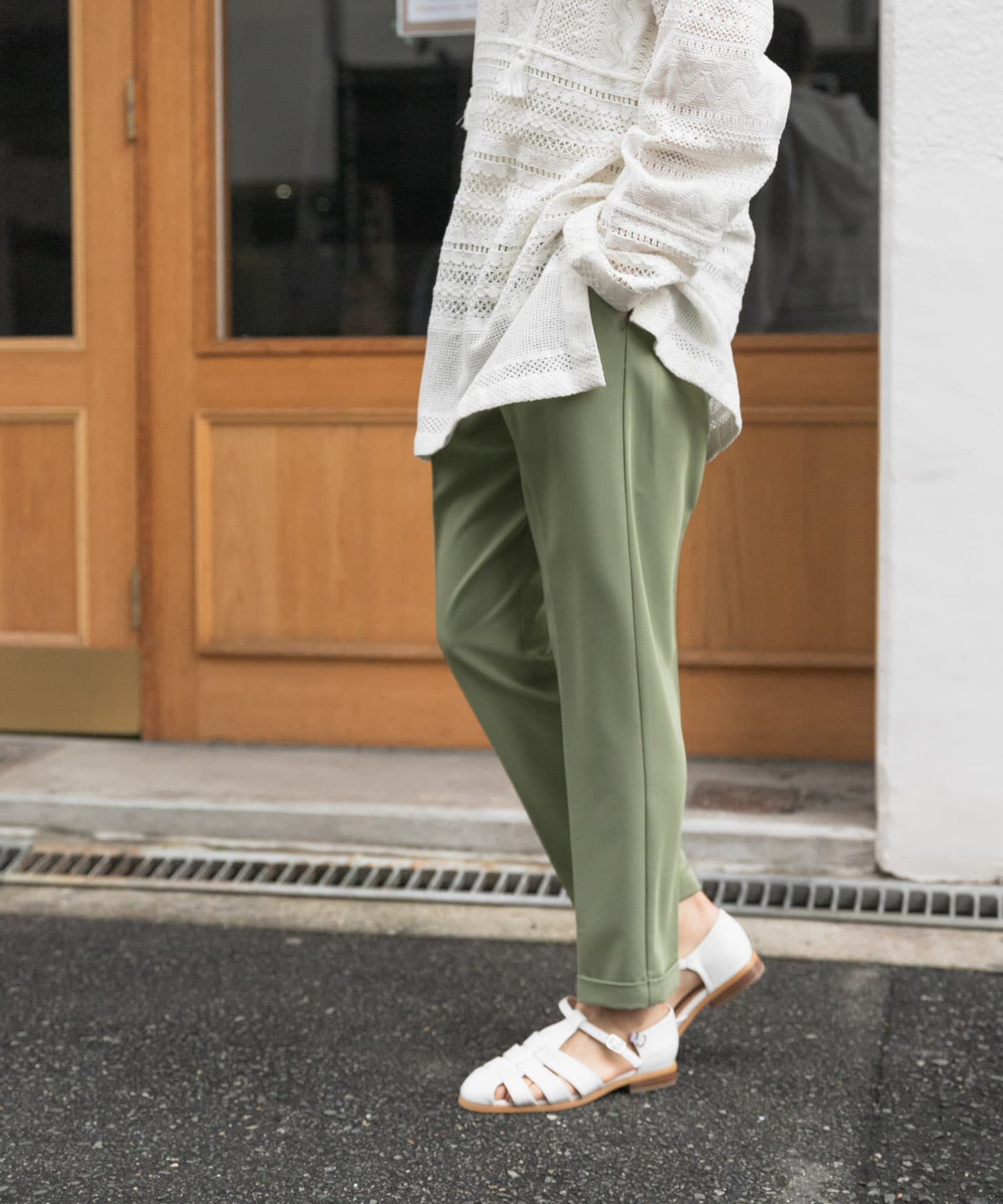 URBAN RESEARCH DOORS「ストレッチテーパードイージーパンツ」|その他|