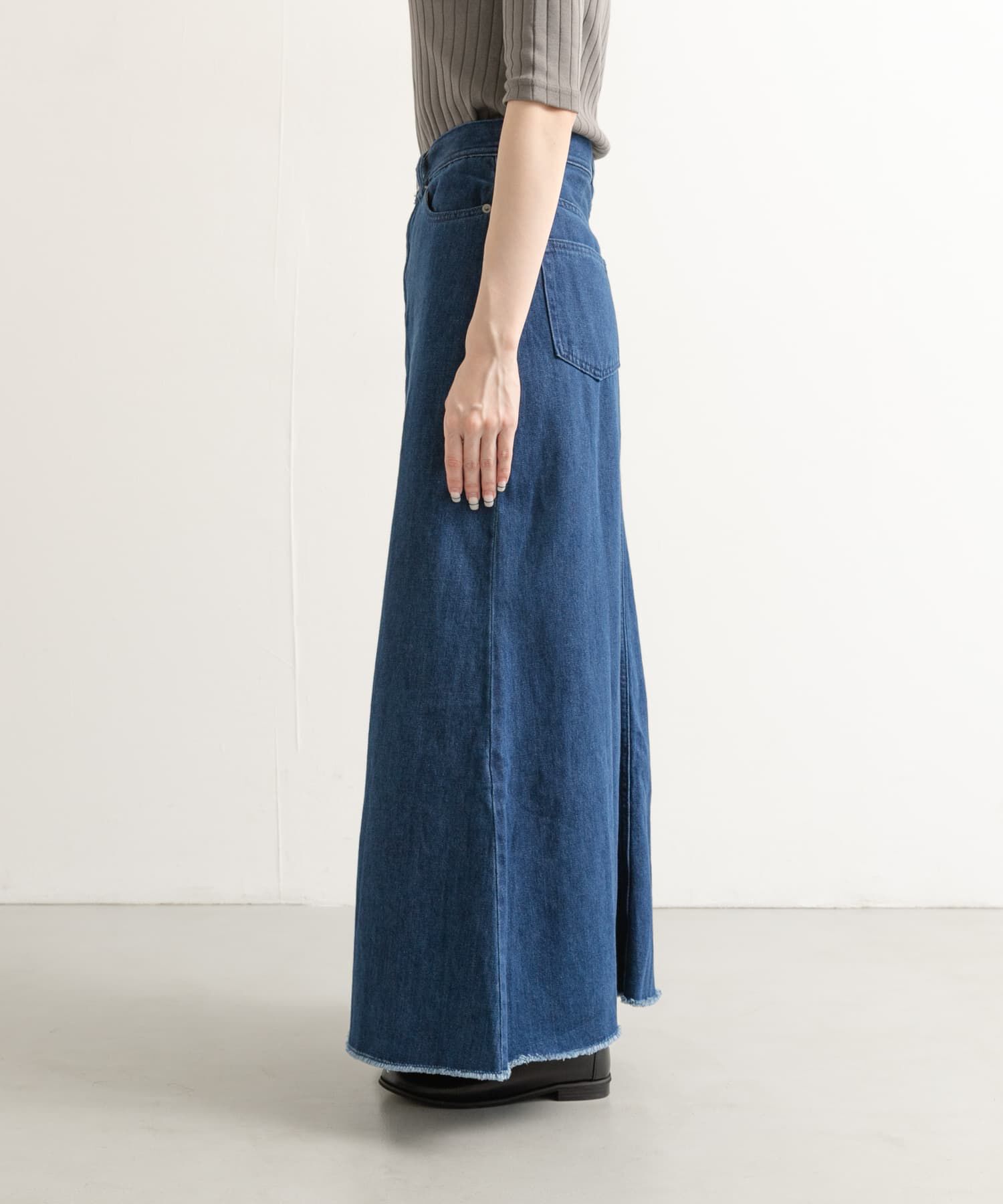 URBAN RESEARCH DOORS「Denim Flare Skirt」|スカート|