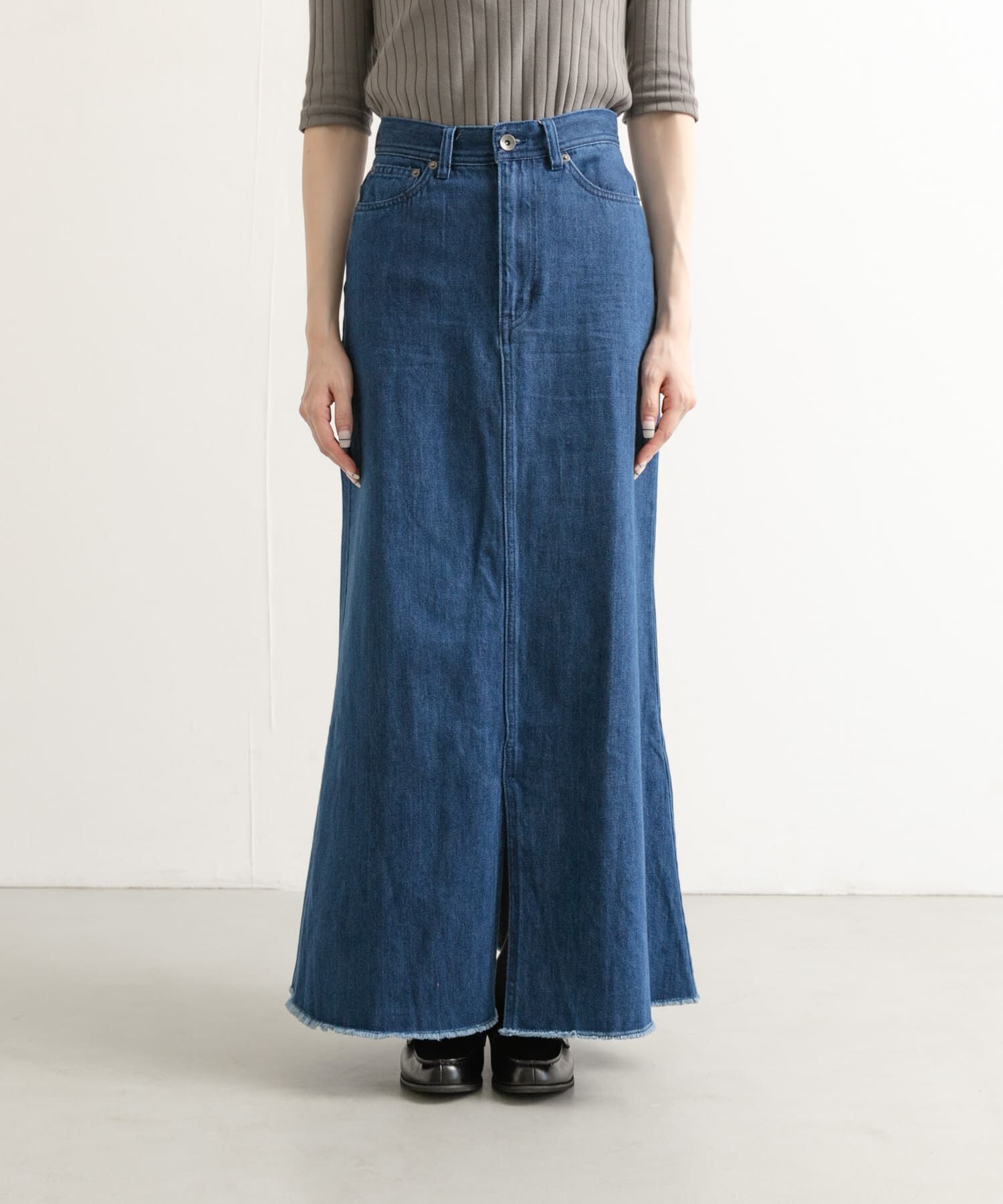 URBAN RESEARCH DOORS「Denim Flare Skirt」|スカート|