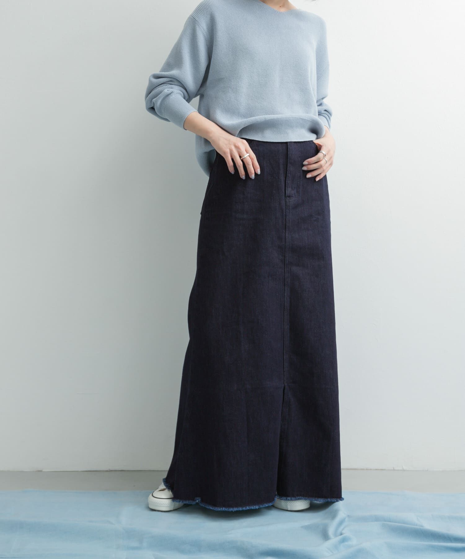 URBAN RESEARCH DOORS「Denim Flare Skirt」|スカート|