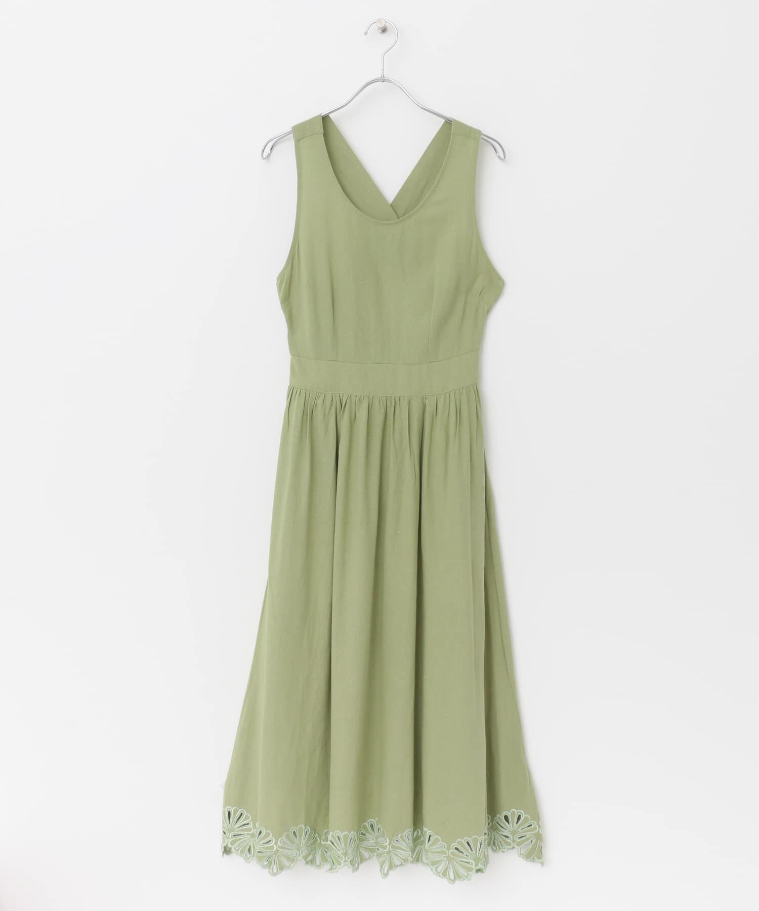 Sonny Label 「Leona SURF　エプロンドレス」|ワンピース|カーキ