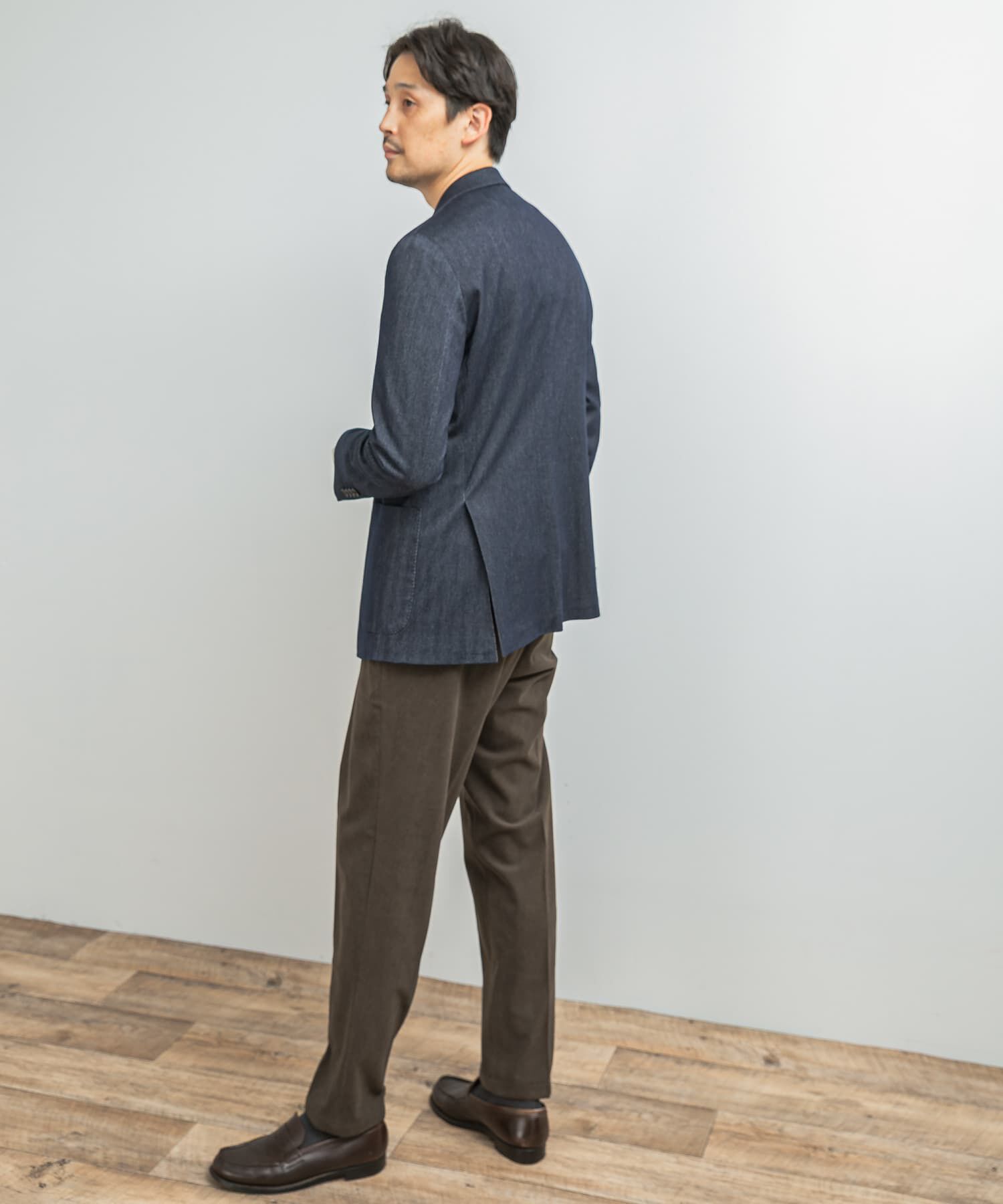 URBAN RESEARCH DOORS「LIFE STYLE TAILOR　デニムライクニットジャケット」|その他|
