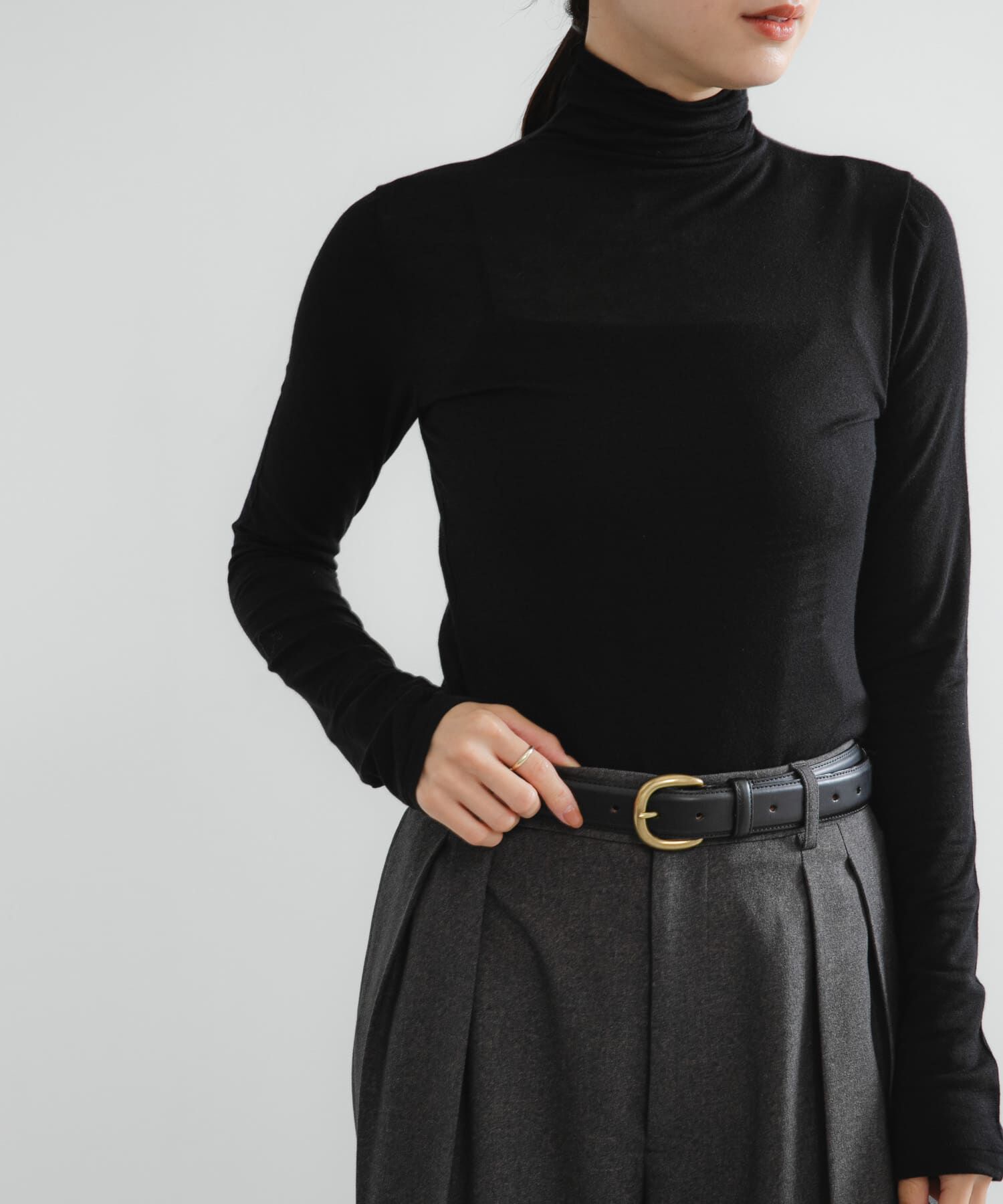 URBAN RESEARCH「カシミヤシルクタートルカットソー」|Tシャツ・カットソー|