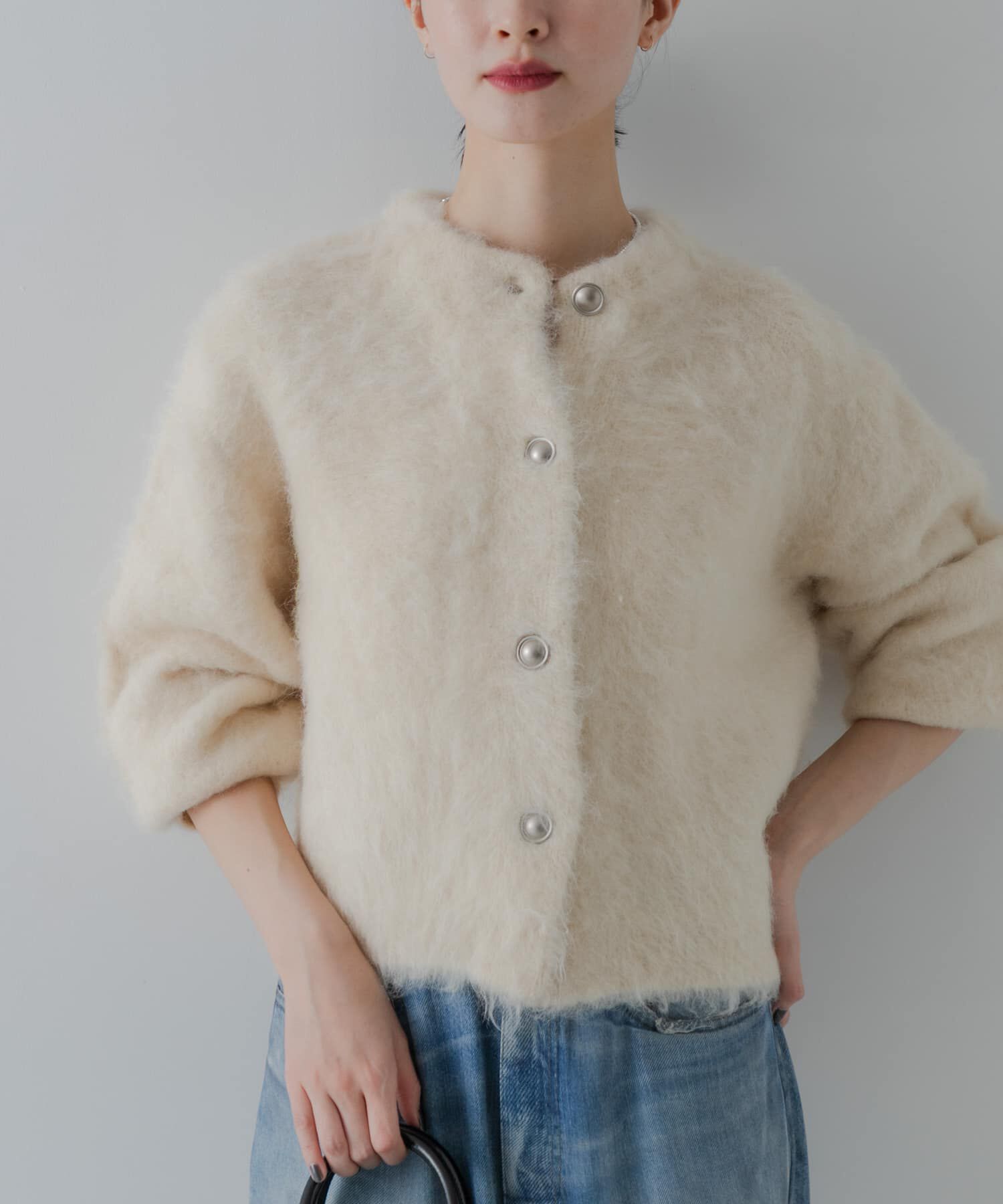 URBAN RESEARCH「ブラッシュシャギーニットカーディガン」|カーディガン|