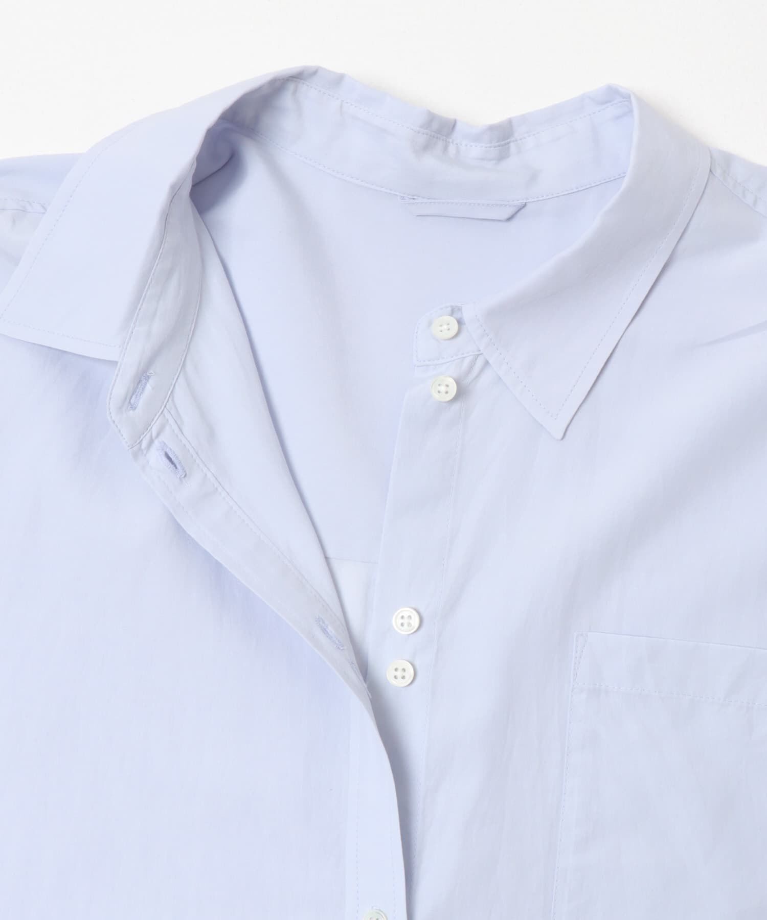 URBAN RESEARCH「ダブルボタンコットンヴィスコースシャツ」|シャツ・ブラウス|